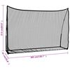 vidaXL Golf Practice Net Black and Red 305x91x213 cm Polyester