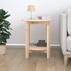 vidaXL Coffee Table &Oslash; 55x60 cm Solid Wood Pine