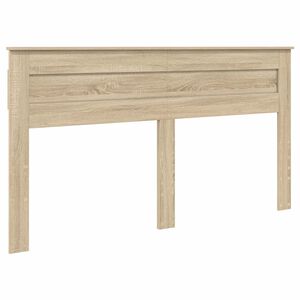 vidaXL Headboard Sonoma Oak Engineered wood