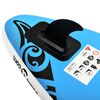 vidaXL Inflatable Stand Up Paddleboard Set 366x76x15 cm Blue