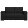 vidaXL Sofa Black 160 x 78 x 84 cm Fabric
