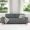 vidaXL 3-Seater Sofa Dark Grey 180 cm Fabric