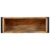 vidaXL Planter 60x20x68 cm Rough Mango Wood
