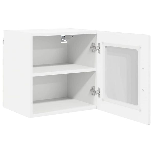 vidaXL Kitchen Cabinet 2 pcs High Gloss White 40 x 31 x 40 cm