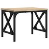 vidaXL Printer Stand Sonoma Oak 40x30x31 cm Engineered Wood