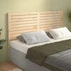 vidaXL Bed Headboard 141x4x100 cm Solid Wood Pine