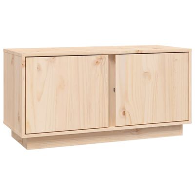vidaXL TV Cabinet 80x35x40.5 cm Solid Wood Pine