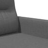 vidaXL 2-Seater Sofa Dark Grey 140 cm Fabric