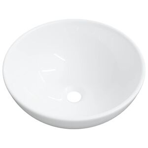 vidaXL Wash Basin White 28x28x10 cm Ceramic