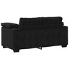 vidaXL Loveseat Sofa Black 160x77x82 cm Velvet