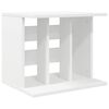 vidaXL Vinyl Record Storage White 42 x 33 x 36 cm Engineered Wood
