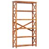 vidaXL Bookshelf 100x30x180 cm Solid Acacia Wood Honey Finish