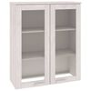 vidaXL Top for Highboard HAMAR White 85x35x100 cm Solid Wood Pine
