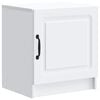 vidaXL Bedside Cabinet White 43 x 34.5 x 47 cm Engineered Wood