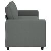 vidaXL 3-Seater Sofa&nbsp;Dark Grey 220x77x82 cm Fabric