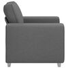 vidaXL Sofa Dark Grey 100 x 80 x 82 cm Fabric