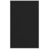 vidaXL Doormat Black 90x150 cm