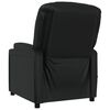 vidaXL Stand up Massage Chair Black Faux Leather