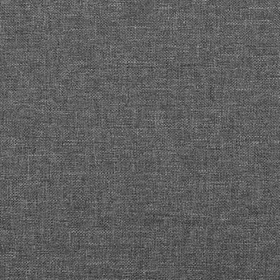 vidaXL Headboards 2 pcs Dark Grey 80x7x78/88 cm Fabric