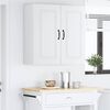 vidaXL Kitchen Cabinet Kalmar White 80 x 31 x 80 cm Engineered Wood