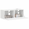 vidaXL TV Wall Cabinet 2 pcs White 39 x 31 x 29.5 cm Engineered Wood
