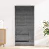 vidaXL Insect Door Curtain Dark Grey 90x220 cm Bamboo