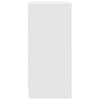 vidaXL Shoe Cabinet White 29.5x34x76 cm Engineered Wood