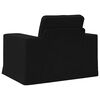 vidaXL Sofa Black 103 x 80 x 82 cm Fabric