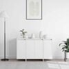 vidaXL Sideboard White 120 x 41 x 75 cm Engineered wood