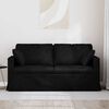 vidaXL Sofa Black 158 x 78 x 80 cm Velvet