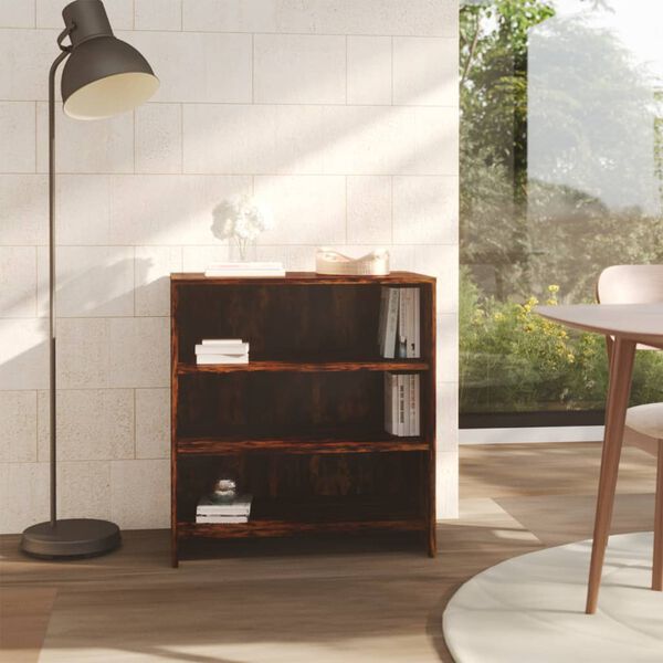 vidaXL Sideboard Smoked Oak 70x40.5x75 cm Engineered Wood