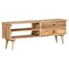 vidaXL TV Cabinet 140x30x50 cm Solid Mango Wood