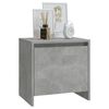 vidaXL Bedside Cabinets 2 pcs Concrete Grey 45x34x44.5 cm Engineered Wood