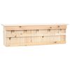 vidaXL Sparrow House | Natural wood | Firwood | 68x15x21 cm | Durable