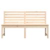 vidaXL Garden Bench 157.5 cm Solid Wood Pine