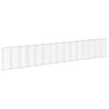 vidaXL Gabion Wall with Covers Galvanised Steel 900x30x150 cm