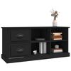 vidaXL TV Cabinet Black 102x35.5x47.5 cm Engineered Wood