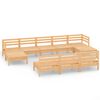 vidaXL 10 Piece Garden Lounge Set Solid Wood Pine