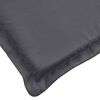 vidaXL Deck Chair Cushion Anthracite (75+105)x50x4 cm