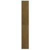 vidaXL Book Cabinet/Room Divider Honey Brown Solid Pinewood