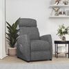 vidaXL Stand up Massage Chair Dark Grey Fabric