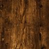 vidaXL Side Cabinet with Drawer Smoked Oak 40x50x75 cm Engineered Wood