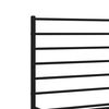 vidaXL Metal Bed Frame without Mattress with Headboard Black 180x200cm