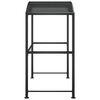 vidaXL BBQ Gazebo with Side Shelves Anthracite 210x114x230 cm Steel