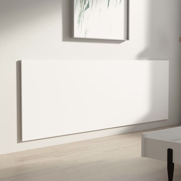 vidaXL Wall Headboard White 240x1.5x80 cm Engineered Wood