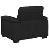 vidaXL Sofa Chair&nbsp;Black 100x81x84 cm Fabric