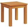 vidaXL Side Table Oil Natural 35 x 35 x 34 cm Solid Acacia Wood