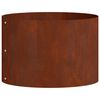 vidaXL Planter Ring Brown 30 x 30 x 20 cm Weathering Steel