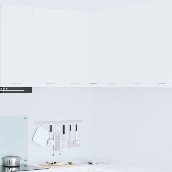 vidaXL Hanging Cabinet White 57 x 57 x 80 cm Engineered Wood