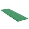 vidaXL Sun Lounger Cushion Green 200x60x3cm Oxford Fabric